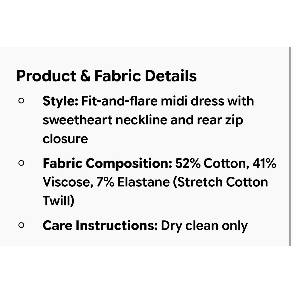 Kate Spade Rooftop Garden Floral Grace Dress Black Midi Fit Flare Sz 10 NEW - Picture 4 of 16